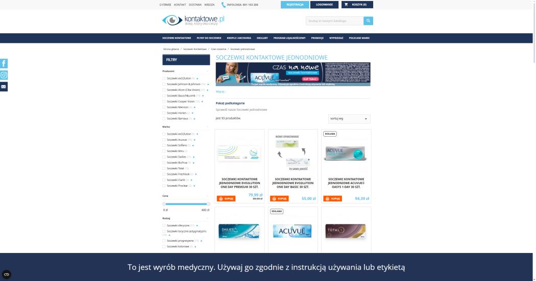 Soczewki jednodniowe a miesięczne - które rozwiązanie jest dla Ciebie lepsze?