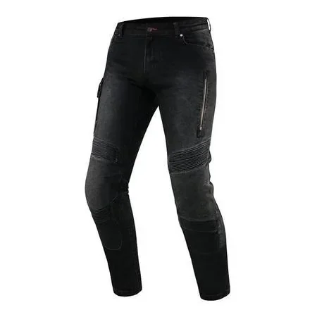 Jeansy motocyklowe REBELHORN VANDAL DENIM BLACK czarny