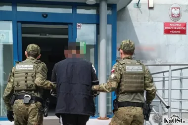 Obraz do artykułu: Opuścił zakład karny i trafił w ręce Straży Granicznej. Interwencja w Trzebini
