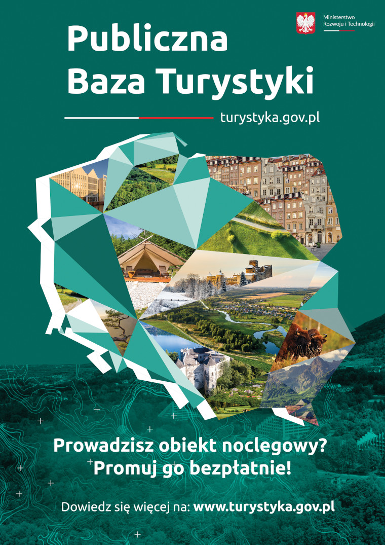 Publiczna baza turystyki plakat