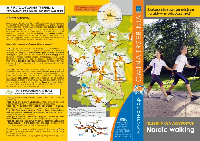 Nordic walking broszura informacyjna 2018