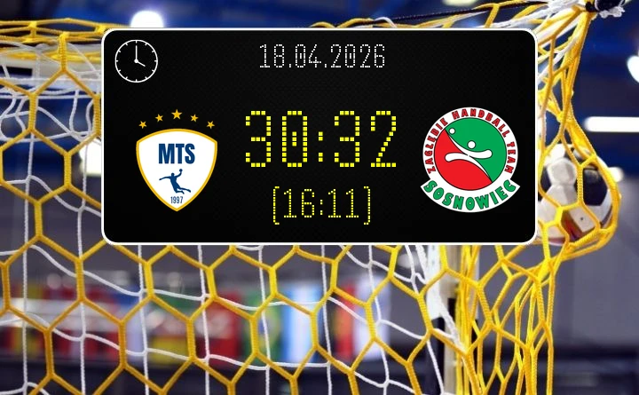 [PIŁKA RĘCZNA] MTS Chrzanów – Zagłębie Handball Team Sosnowiec 30:32 w I Lidze Mężczyzn (Grupa D) – goście skuteczniejsi w 23. kolejce