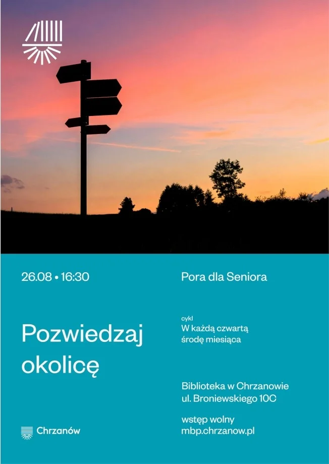 Grafika promocyjna wydarzenia Pora dla seniora: Pozwiedzaj okolicę