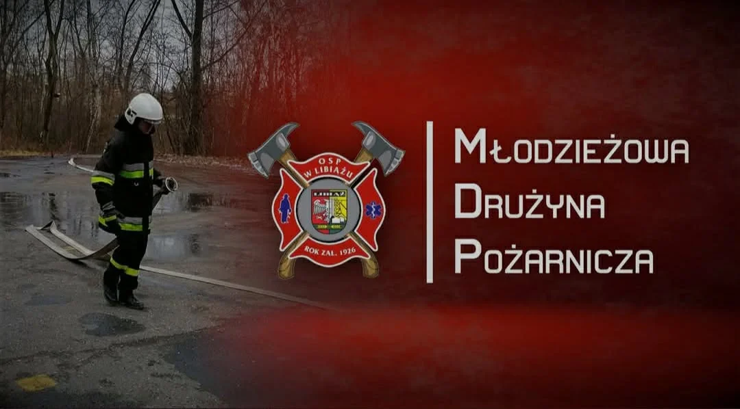 Grafika promocyjna wydarzenia Spotkanie organizacyjne w strażnicy w Libiążu dla młodzieży 11–18 lat