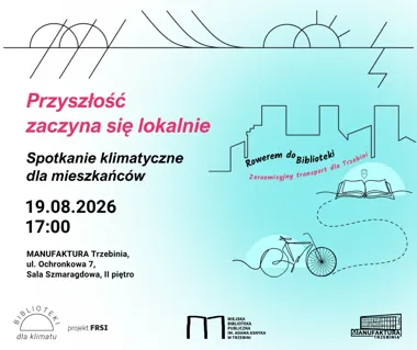 Grafika promocyjna wydarzenia Przyszłość zaczyna się lokalnie