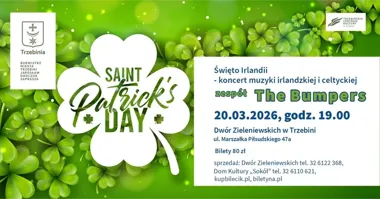 Grafika promocyjna wydarzenia The Bumpers — koncert muzyki irlandzkiej i celtyckiej