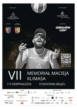 Grafika promocyjna wydarzenia VII Memoriał Macieja Klimasa w Libiążu
