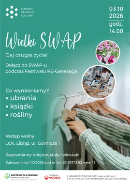 Grafika promocyjna wydarzenia Wielki SWAP