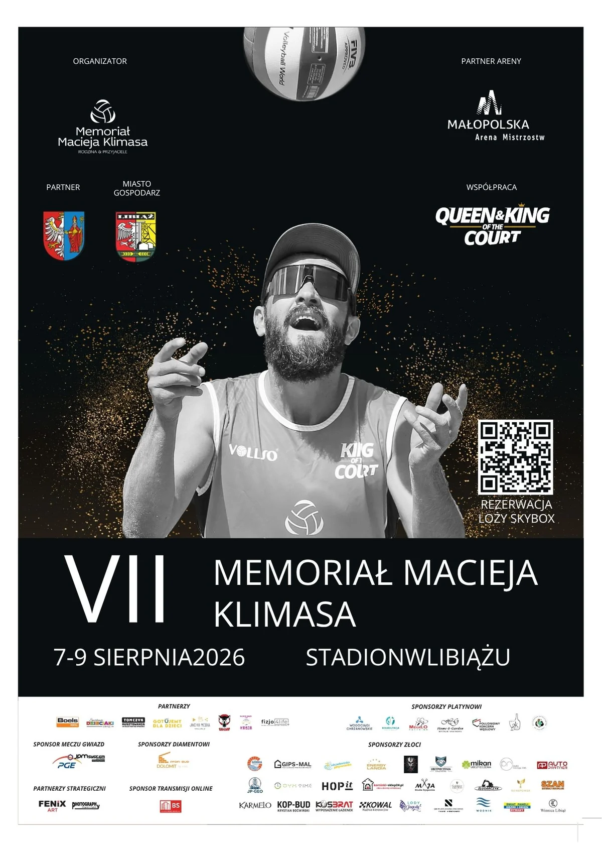 Grafika promocyjna wydarzenia VII Memoriał Macieja Klimasa w Libiążu