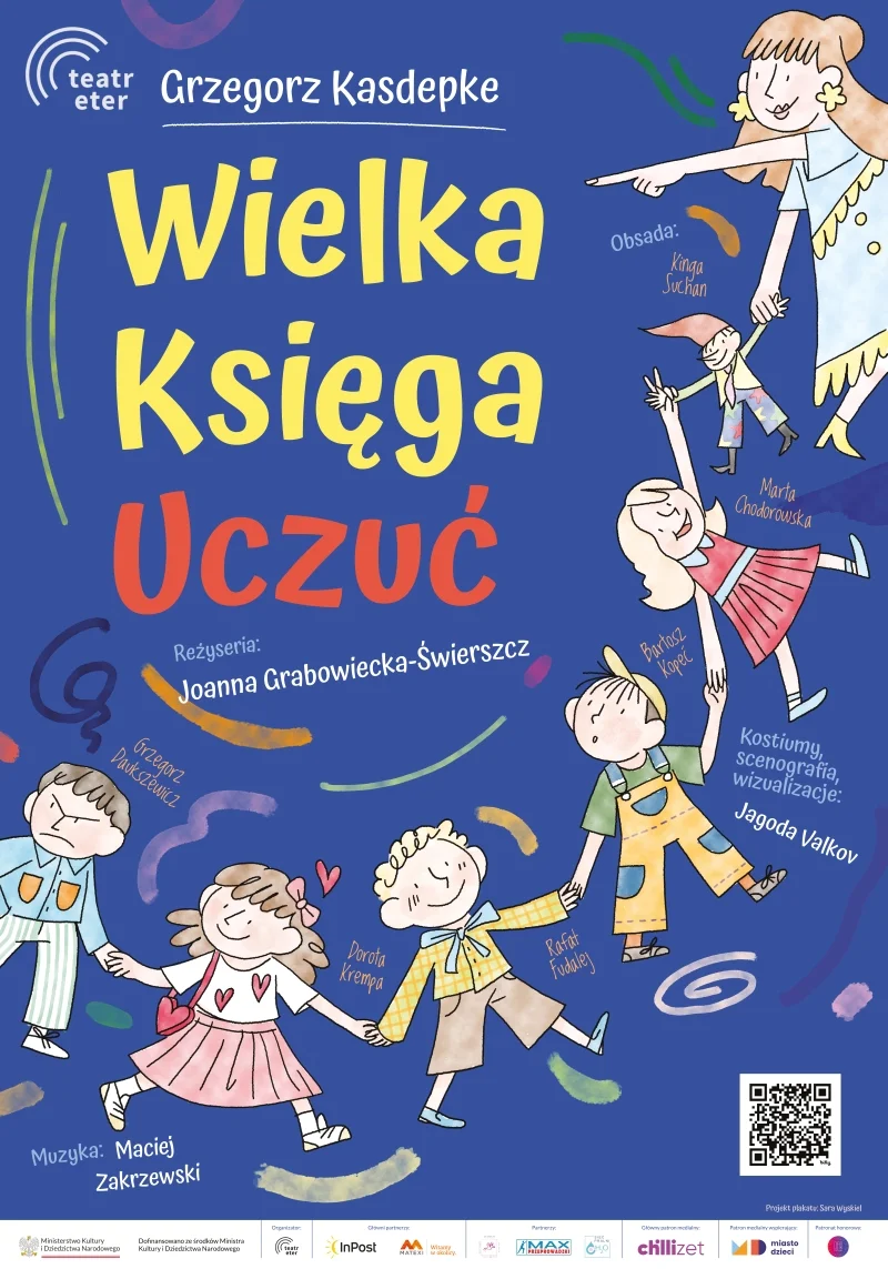 Grafika promocyjna wydarzenia Wielka księga uczuć