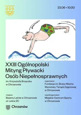 Pływackie emocje wracają do Chrzanowa - 120 zawodników na letnich basenach