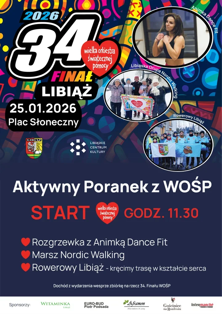 Ruch i serca na Placu Słonecznym - Aktywny Poranek z WOŚP