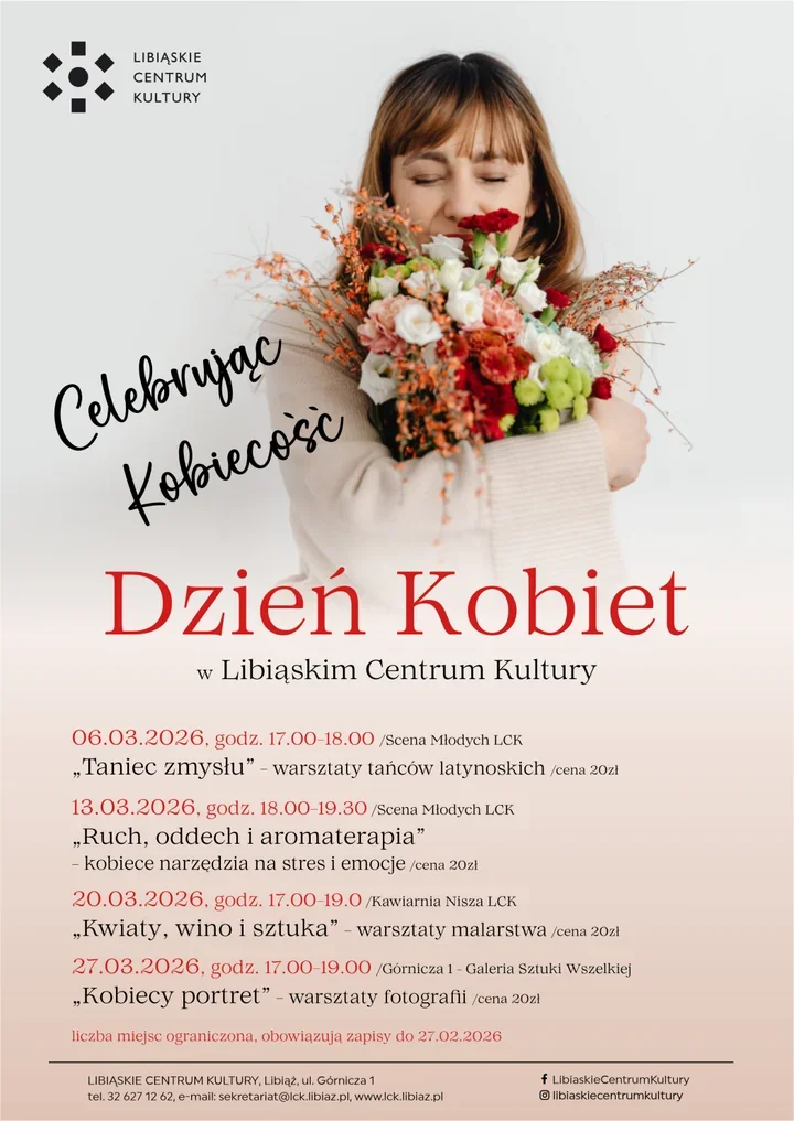 Marzec pełen kobiecej energii w LCK - warsztaty, ruch i sztuka dla Pań