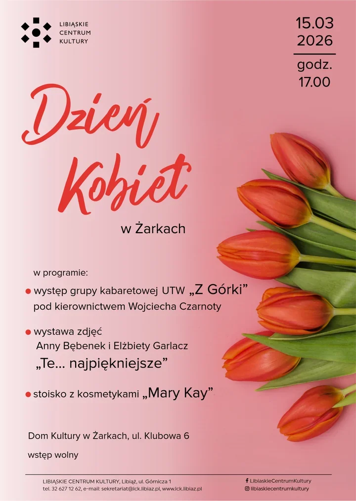 Wieczór z humorem i fotografią - Dzień Kobiet w Żarkach pełen śmiechu i obrazów