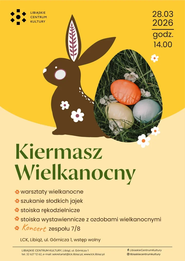 Wiosna na talerzu i w rękach - Kiermasz Wielkanocny w Libiąskim Centrum Kultury