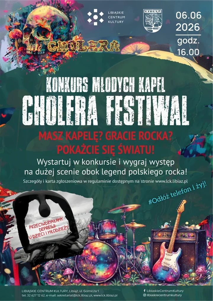 Cholera Festiwal otwiera drzwi młodym kapelom z rockowym pazurem
