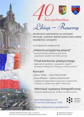 Libiąż i Rouvroy świętują 40 lat partnerstwa. Będzie uroczystość w LCK