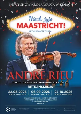Andre Rieu wraca z Maastricht do Libiąża i znów robi widowisko z klasą