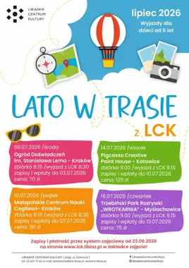 Lato w trasie z LCK zabierze dzieci z Libiąża w wakacyjną objazdówkę