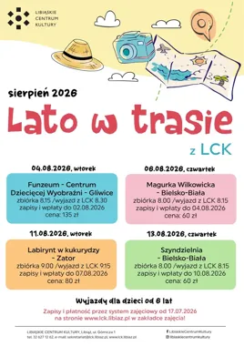 Wakacje bez nudy - LCK zabiera dzieci w trasę po regionie