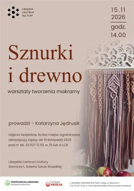 Sznurki, drewno i trochę cierpliwości - w Libiążu powstaną makramy