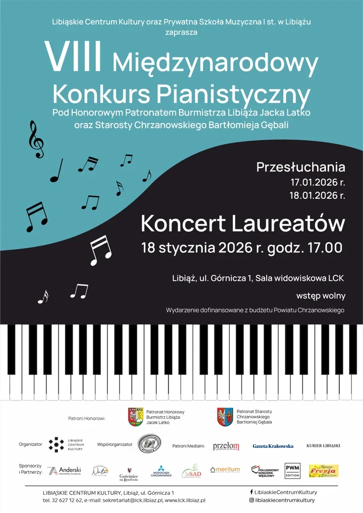 Fortepian pod palcami świata - VIII Konkurs Pianistyczny w Libiążu