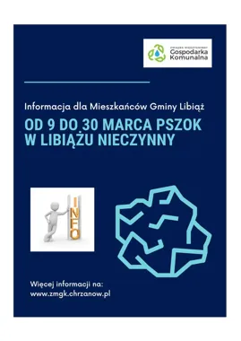 PSZOK zamknięty do końca marca – odpady trzeba oddać w Chrzanowie lub Trzebini