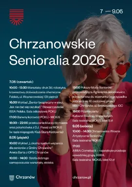 Chrzanowskie Senioralia 2026 rozkręcą miasto na trzy dni