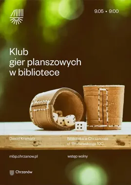Planszówki zamiast nudy - biblioteka w Chrzanowie zaprasza przy stołach