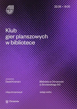 Sierpniowe planszówki w Chrzanowie - poranek przy wspólnym stole