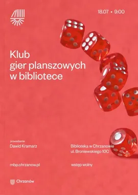 Planszówkowy poranek w Chrzanowie - biblioteka stawia na dobrą zabawę