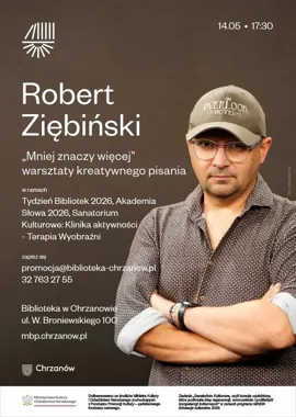 Mniej gadania, więcej historii - warsztaty pisania z Robertem Ziębińskim