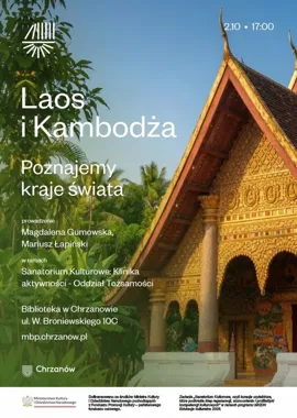Laos i Kambodża na wyciągnięcie ręki - podróż w bibliotece