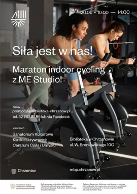 Chrzanów wsiada na rower - maraton indoor cycling już 20 czerwca