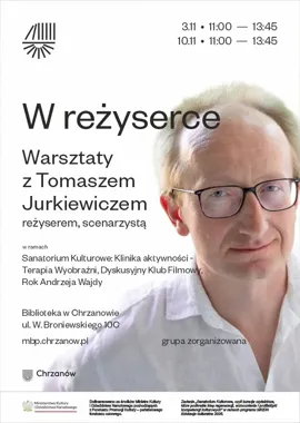 Reżyseria od kuchni - Tomasz Jurkiewicz pokaże, jak rodzi się film