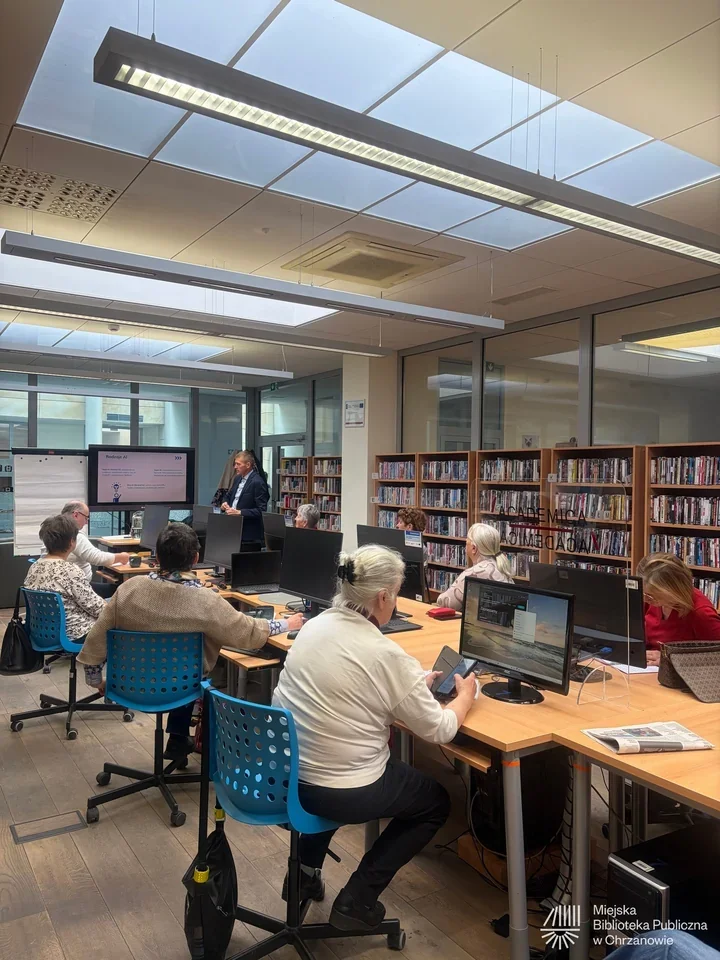 AI bez tajemnic w Chrzanowie - mieszkańcy sprawdzili, jak działa ChatGPT