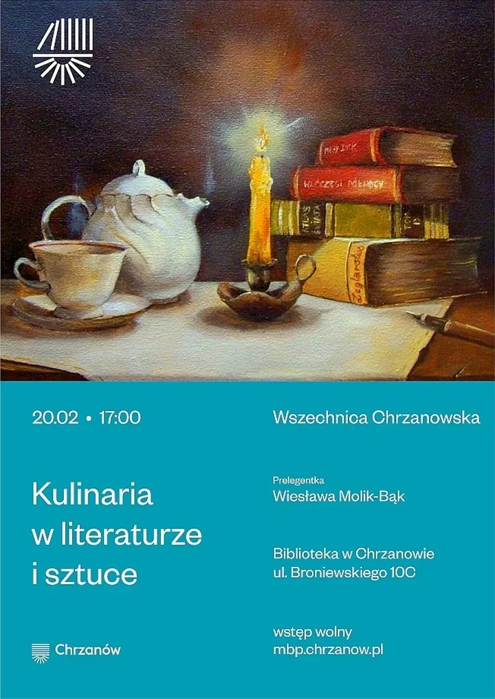 Gdzie smak spotyka słowo - wykład o kulinariach w bibliotece