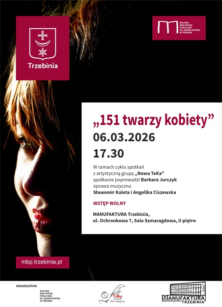 151 twarzy kobiety - wieczór poetycko-muzyczny Nowej TeKi, który opowie więcej niż wiersze