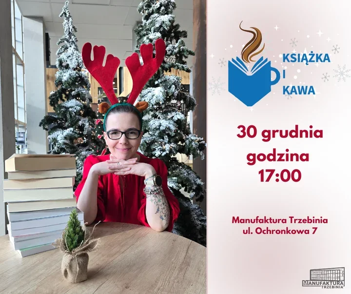 Klub Czytelniczy żegna rok przy kawie - spotkanie w Manufakturze
