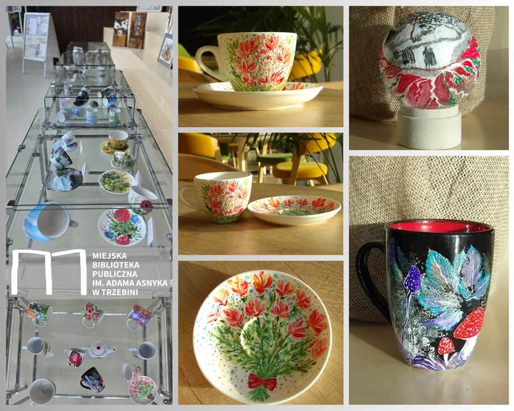Porcelanowe opowieści - ręcznie malowane kubki, filiżanki i bombki w Manufakturze.