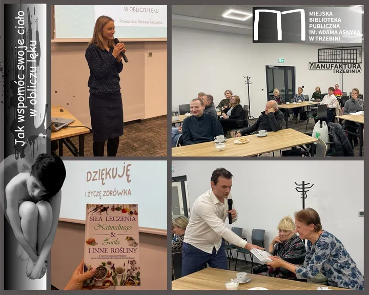 Jak oswoić lęk - Klub Zdrowia w Trzebini podarował praktyczne narzędzia