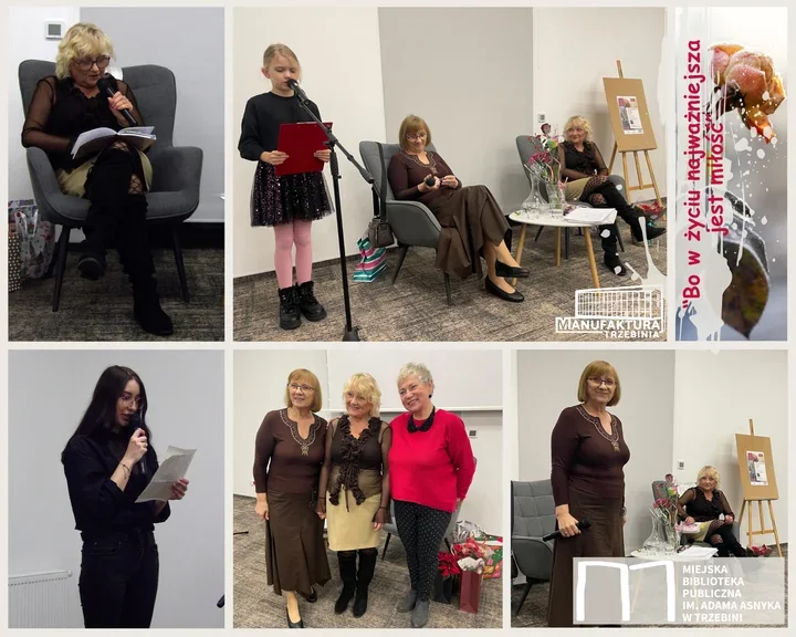 Wieczór z poezją Barbary Jurczyk - nostalgia, muzyka i Grupa Artystyczna "Nowa TeKa