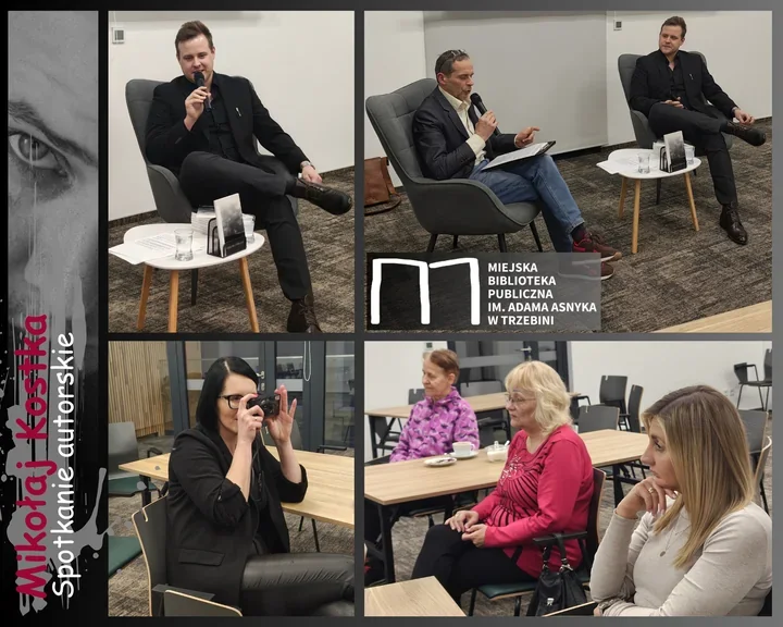 Intymny wieczór z Mikołajem Kostką - poezja, fotografia i muzyka