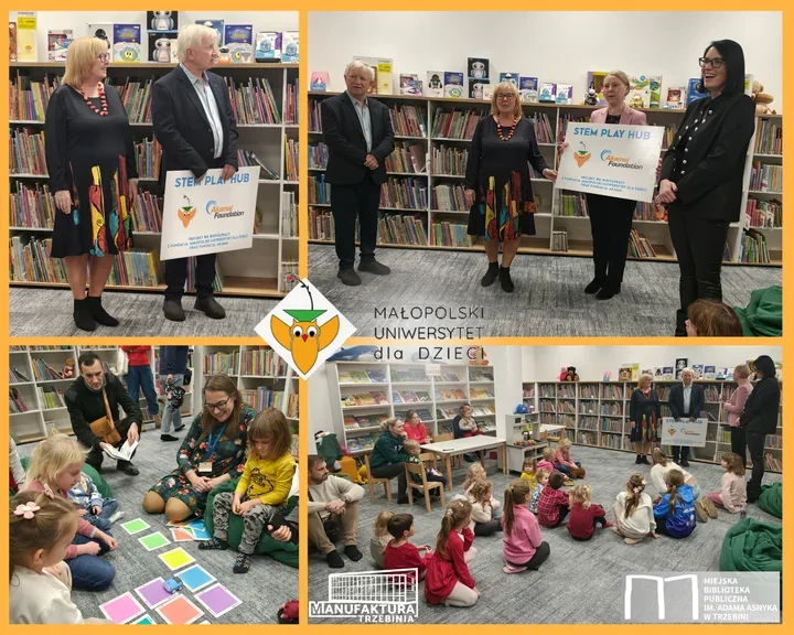 Przestrzeń STEM w bibliotece - roboty, gry i nauka przez zabawę dla dzieci