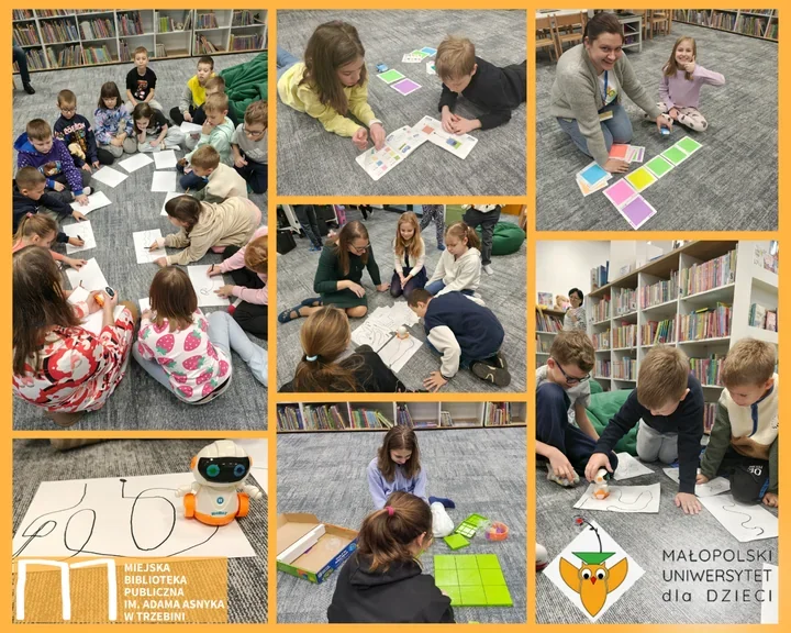 Ferie z robotami w Trzebini - Przestrzeń STEM uczy przez zabawę