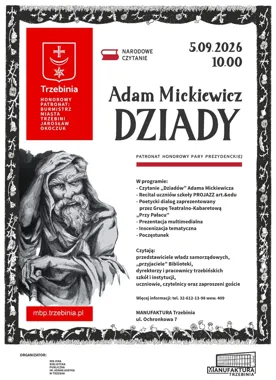 Dziady wrócą do Trzebini - Narodowe Czytanie z lokalną sceną