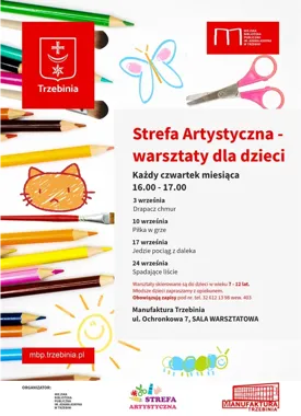 Wrześniowe czwartki w Trzebini zabiorą dzieci w twórczą podróż