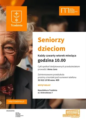 Seniorzy wracają na scenę dla dzieci. Biblioteka zaprasza do Manufaktury