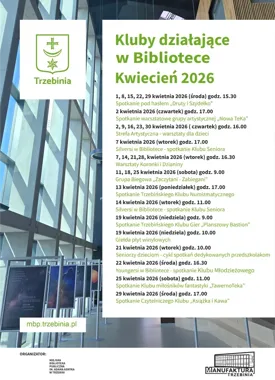 Kwietniowy rozkład jazdy w bibliotece - od szydełka po winyle