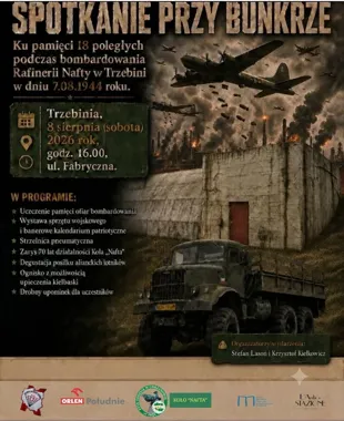 Pamięć przy bunkrze - Trzebinia wraca do historii Rafinerii Nafty